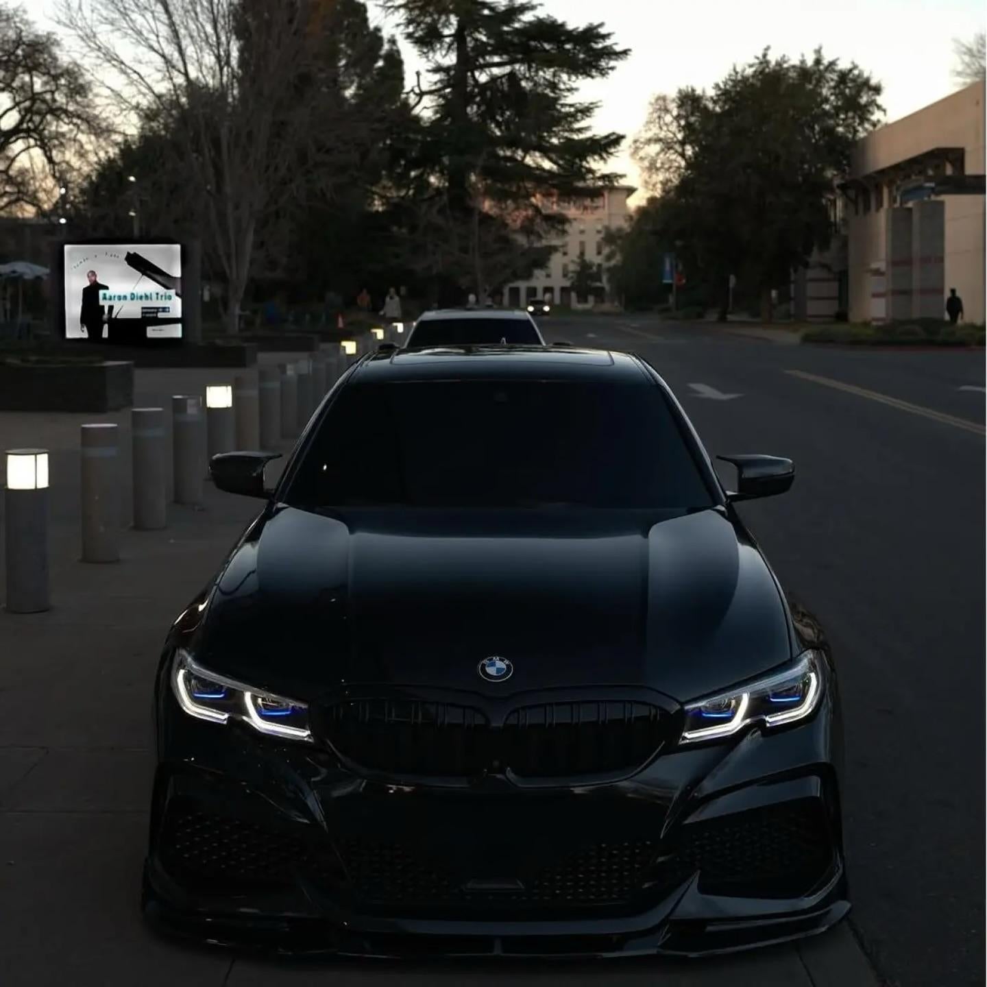 high gloss black car wrap