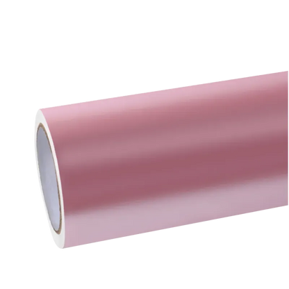 Matte Metallic Pearl Pink Car Vinyl Wrap PET