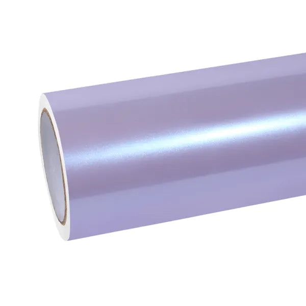 Glossy Twin Silver Purple Car Vinyl Wrap Audi A4