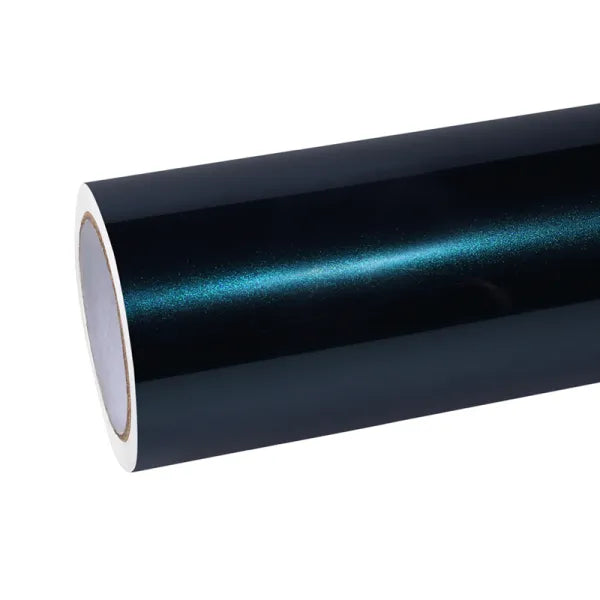 Gloss Qianshan Green Car Vinyl Wrap PET