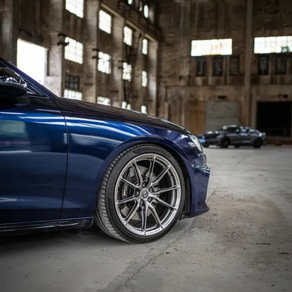 Gloss Metallic Navarra Blue TPU Paint Protection Film