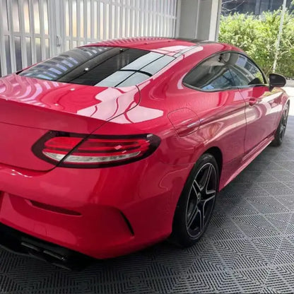 TPU Glossy Crystal Strawberry Red Paint Protection Film
