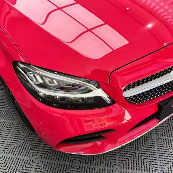 TPU Glossy Crystal Strawberry Red Paint Protection Film