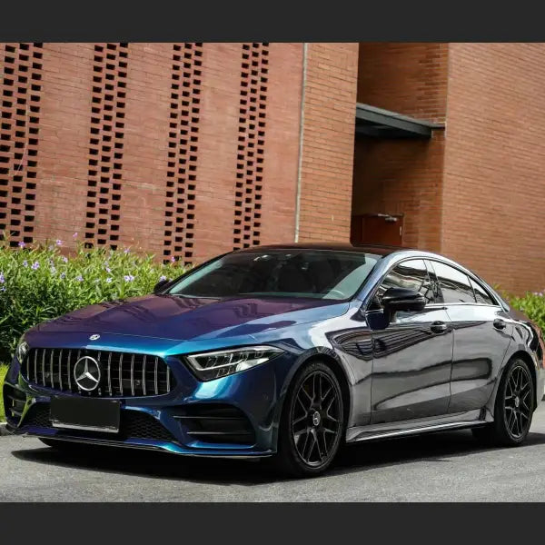 TPU Glossy Liquid Metallic Interstellar Blue Paint Protection Film