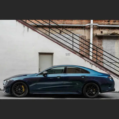 TPU Glossy Liquid Metallic Interstellar Blue Paint Protection Film