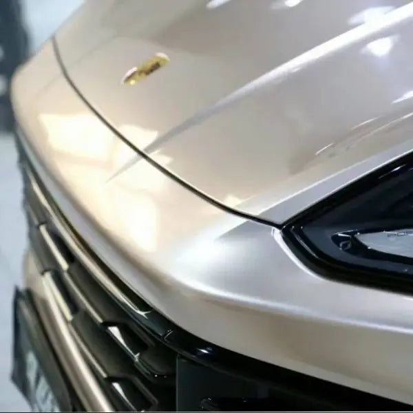 TPU Glossy Metallic Champagne Gold Paint Protection Film