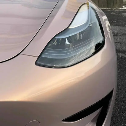TPU Glossy Metallic Rouge Pearl Pink Paint Protection Film