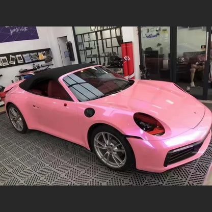 Glossy Twin Candy Purple Pink Color Fliper Car Vinyl Wrap