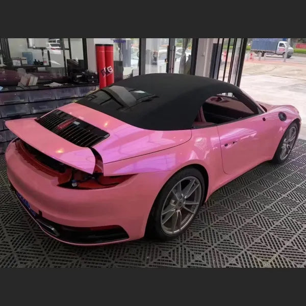 Glossy Twin Candy Purple Pink Color Fliper Car Vinyl Wrap
