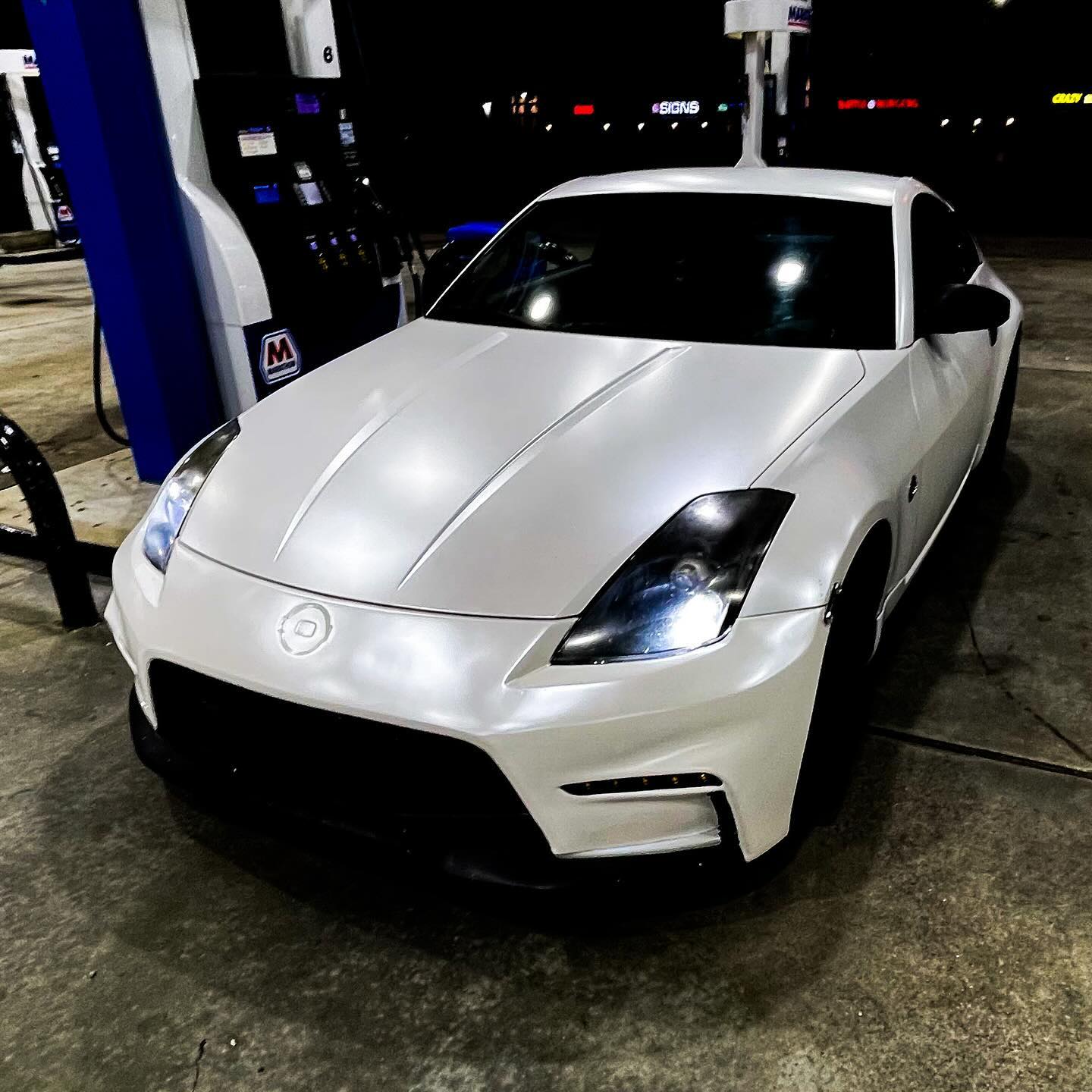 pearlescent white wrap