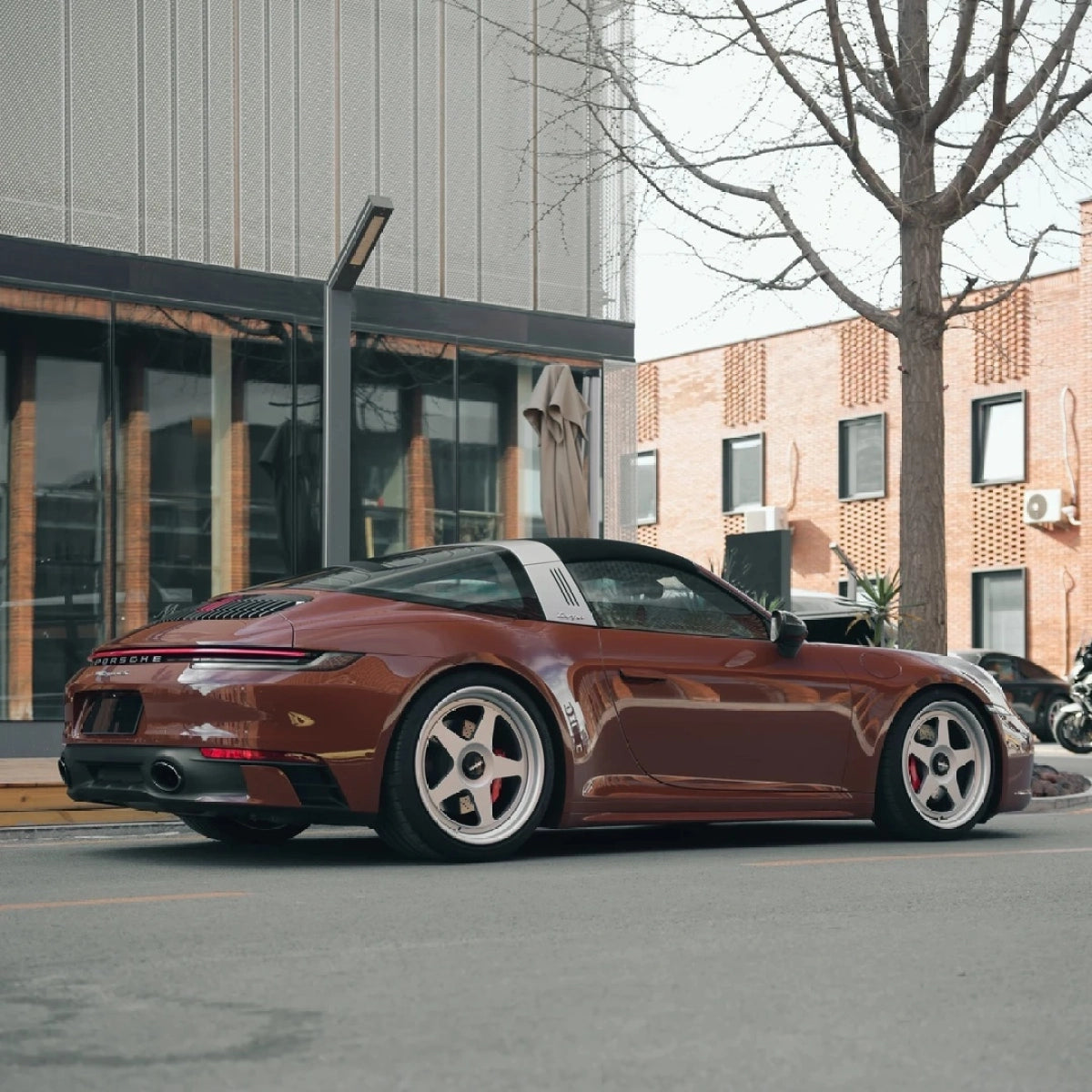 TPU Gloss Paint Chocolate Colored PPF Paint Protection Film