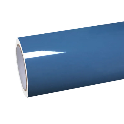 TPU Glossy China Blue Colored PPF Paint Protection Film