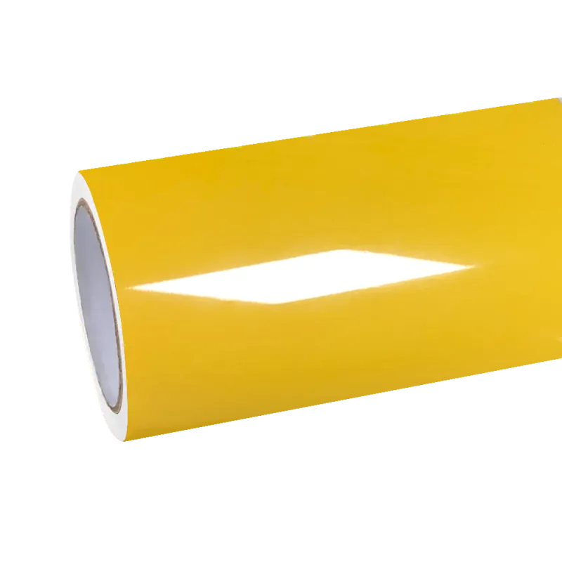 TPU Glossy Signal Yellow Colored PPF Paint Protection Film