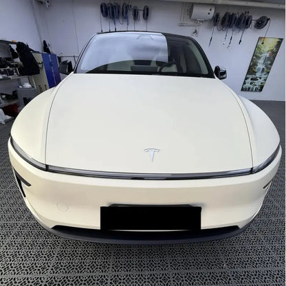 Matte Ultimate Flat Pepper White Car Vinyl Wrap PET