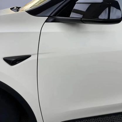 Matte Ultimate Flat Pepper White Car Vinyl Wrap PET