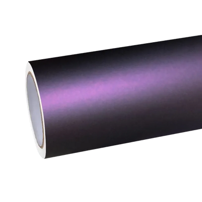 matte black purple wrap