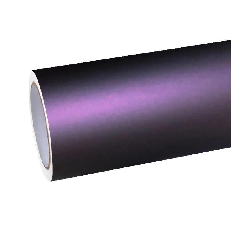 matte black purple wrap