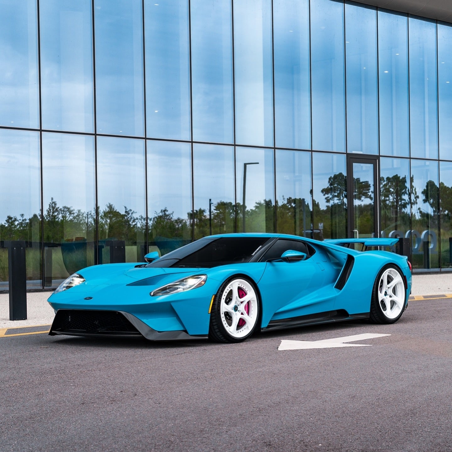 gloss miami blue wrap